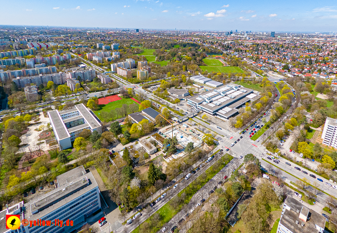 21.04.2023 - Baustelle Haus für Kinder in Neuperlach